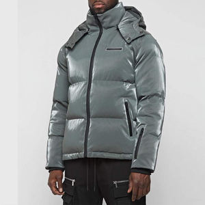 Chaqueta de invierno de buena calidad a prueba de viento chaquetas puffer para unisex Venta caliente chaqueta puffer transpirable de talla grande - Product Image 4