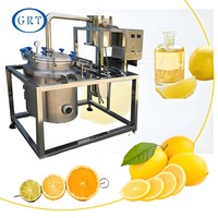 Machine de distillation d'huiles essentielles en acier inoxydable, distillateur à vapeur automatique pour l'extraction d'huiles végétales de lavande et de rose