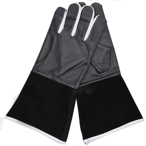 Gants de soudage TIG en peau de chèvre de qualité supérieure Léger Flexible Respirant Respectueux de l'environnement Longueur du coude pour une utilisation professionnelle en extérieur - Product Image 6