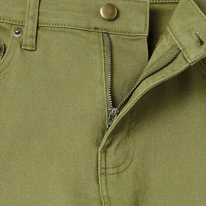 Pantalon ample à plis personnalisé pour hommes, pantalon de survêtement droit de couleurs unies, pantalon de survêtement avec logo imprimé pour homme - Product Image 5