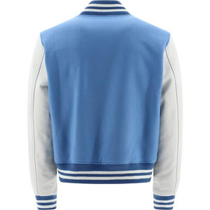 Veste en laine d'hiver de haute qualité pour homme, coupe-vent, chaude, style universitaire, baseball, varsity, style streetwear - Product Image 6