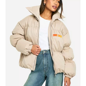 Doudoune respirante pour femme à manches longues manteau d'hiver léger avec confort matelassé doux - Product Image 4