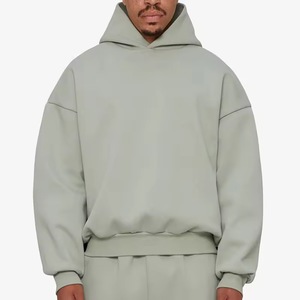 Wholesale 550 Gsm Cotton Hoody Custom Hoodies <b>Pullover</b> <b>Mens</b> Oversized Heavyweight Hoodies - Product Image 1