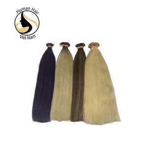 Venta al por mayor 100% Natural Virgen cabello humano de alta calidad i tip extensiones de cabello humano y pelucas - Product Image 1