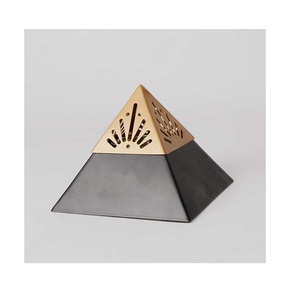 Mejor diseño de quemador de incienso Mubkhar de acero inoxidable en gris y color, quemador de incienso Mabkhara Oud de primera calidad. - Product Image 5