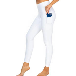 Mallas deportivas de cintura alta ajustadas para mujer y niña, pantalones ajustados para correr y Yoga - Product Image 6