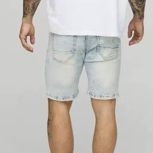 Décoration à double poche lavée à l'acide Taille personnalisée Couleur 100% Cotton Denim Cargo Style High Street Service OEM Fast Turn Around - Product Image 1