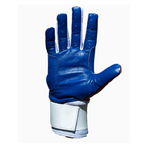 Long Cuff Yellow <b>Black</b> Combo Genuine Leather Baseball Batting Gloves Ambidextrous <b>Hook</b> Loop Closure Customizable Design High - Product Image 6