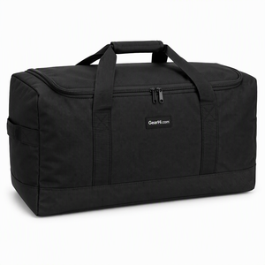 Heavy Duty Nylon Polyester Water Resistant <b>Storage</b> Duffel <b>Bag</b> Utility Equipment <b>Carrier</b> Rugged Travel Organizer Outdoor Gear <b>Bag</b> - Product Image 2