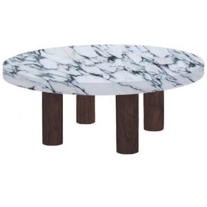 ห้องรับแขกโต๊ะกาแฟทำด้วยมือโต๊ะไม้หินอ่อนสีขาวโต๊ะกลางโต๊ะเครื่องใช้ในบ้านหรูหราเฟอร์นิเจอร์โรงแรม - Product Image 1