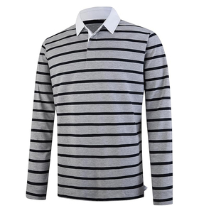 เสื้อโปโลสำหรับผู้ชายเสื้อโปโลผ้าฝ้าย100% OEM แฟชั่นดีไซน์ล่าสุดขายส่ง - Product Image 6