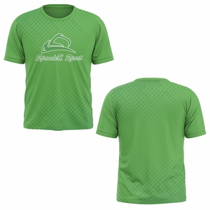 T-shirts en tricot personnalisés pour hommes avec impression sur mesure, tissu polyester/coton, coupe classique - Product Image 6