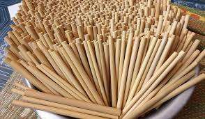 Pailles à boire en bambou naturel réutilisables du Vietnam, durables, écologiques, vente en gros - Product Image 6