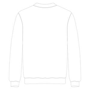 HBCU Sigma Educated Chenille <b>Sweatshirt</b> White & Royal Blue Embroidery Custom Cotton Blend Greek Fraternity Divine Nine Apparel - Product Image 4