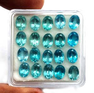 Piedra preciosa de apatita Natural de la mejor calidad, corte ovalado, piedra de apatita calibrada suelta, producto a granel hecho a mano personalizado - Product Image 2