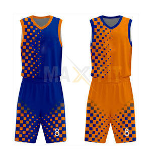 Camiseta de baloncesto profesional personalizada de MAXFIT ENTERPRISES, el mejor uniforme de sublimación, opción de talla grande, último diseño - Product Image 1