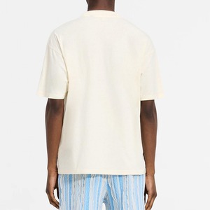 T-shirts 100% coton 180 g/m² à prix avantageux avec logo personnalisé, t-shirt vierge teint de haute qualité pour hommes, tissu uni - Product Image 5