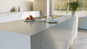 Smyrna Artificial Quartz Slab Kitchen & Bathroom Countertop <b>Vanity</b> Top 2cm 3cm Polished Eased Edge Cut to Size - Product Image 2