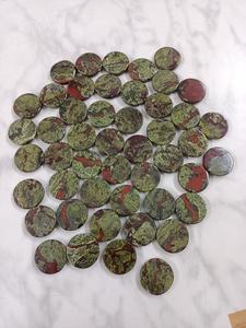 พลอยแจสเปอร์มังกร25มม. รูปทรงกลม,พลอยสีม่วงมังกรรูปทรงกลม25มม. ทรงกลมทรงหลวม - Product Image 4