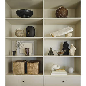 High Quality Natural Woven <b>Seagrass</b> <b>Storage</b> <b>Baskets</b> with Handles for Household Organizing in Livingroom Bedroom Kitchen Office - Product Image 6