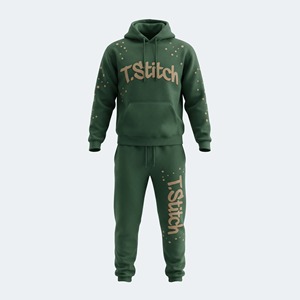 Fabricante profesional de conjuntos deportivos para hombre de alta calidad con cremallera completa en las mangas, a la moda, de secado rápido, con logotipo y diseño personalizados. - Product Image 3