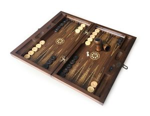 ชุดแบคแกมมอนวีเนียร์ไม้วอลนัทแกะสลักฉลาดทำด้วยมือ - Product Image 2