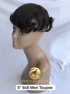 Meilleur produit brut Top Virgin Vente à chaud 6x8 Doux soyeux droit Couleur naturelle Toupet Humain Indien En gros Brésilien Cuticule Cheveux Alignés - Product Image 5