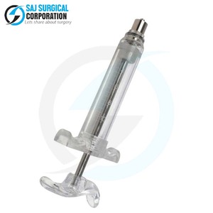 Acier inoxydable recyclable de seringue vétérinaire écologique avec l'outil viable d'emballage biodégradable - Product Image 2