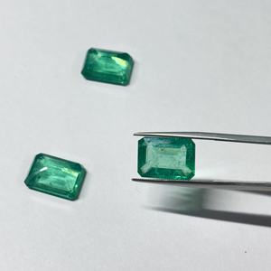 Esmeralda Sintética Colombiana Cultivada en Laboratorio, Corte Radiante Octogonal, Esmeralda de Alta Calidad al por Mayor, Piedra Preciosa Suelta de 3x5mm a 20x30mm - Product Image 5