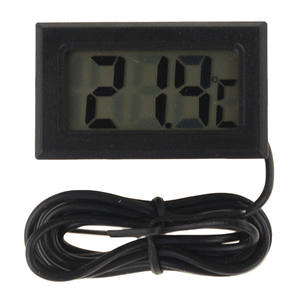 Thermomètre numérique électronique LCD AF23 avec grand écran, sonde pour aquarium, pour réfrigérateur et congélateur, en plastique, métal, PET - Product Image 4
