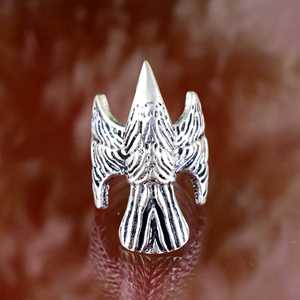 Unique Latest Eagle Brass <b>Ring</b> Silver Plated Vintage Tribal <b>Chunky</b> Eagle Statement Handmade <b>Ring</b> Wholesale <b>Ring</b> For Men's - Product Image 5
