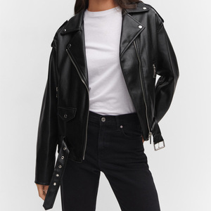 Chaqueta de Cuero para Mujer, Estilo Único, Superventas, Nuevo Diseño, Chaquetas de Cuero para Mujer Otoño Invierno, Chaqueta de Cuero Genuino para Mujer - Product Image 1