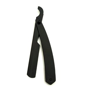 La mejor afeitadora Manual para hombres, maquinilla de afeitar de una sola hoja de acero al carbono de seguridad, maquinillas de afeitar de borde recto - Product Image 6