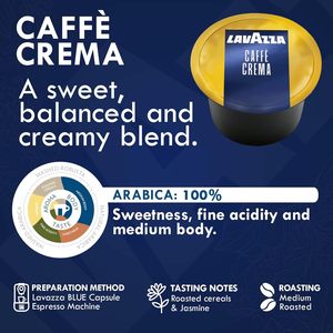 กาแฟลาวาซซ่า บลู แบบแคปซูล แพ็คหลากหลายรสชาติ – 30 แคปซูล – ประกอบด้วย ท็อปคลาส, โกลด์ซีเล็คชั่น และ คาเฟ่เครมา - Product Image 2
