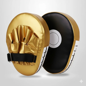 OEM ODM Professional Coaching <b>Focus</b> <b>Pads</b> Curved Hand Target Mitts Lightweight Shockproof Training Gear Factory Supplier - Product Image 5