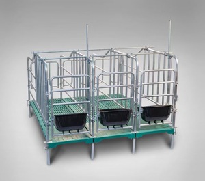 Nueva condición, cama de gestación, puesto de parto de cerdas, equipo agrícola, pluma de parto/jaula para cerdos, equipo de cría de animales de 1 año - Product Image 5