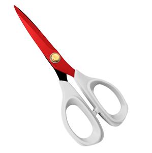 Ciseaux de bureau antiadhésifs bicolore de 7 pouces - Product Image 1