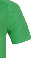 Chemise en toile de luxe pour homme 100 % polyester/coton, coupe classique, manches courtes, toucher doux, infroissable, avec poche, couleur unie, pour le quotidien