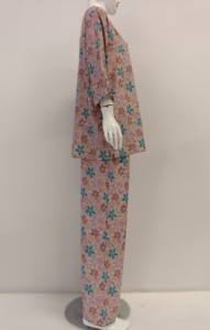 Été nouveau pyjama femme deux pièces ensemble soie pyjama femme manches longues pantalons longs - Product Image 4