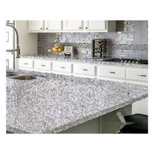 P หินแกรนิตสีขาวขัดสำหรับตกแต่งภายในเชิงพาณิชย์พื้นสำนักงานและแผ่นผนังดีไซเนอร์ - Product Image 2