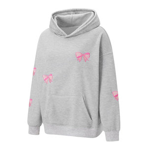 เสื้อฮู้ดสวมหัวยูนิเซ็กส์ไซส์ใหญ่พิเศษสำหรับฤดูหนาวผ้าฝ้ายถักปรับแต่งโลโก้ได้ตามต้องการ - Product Image 2