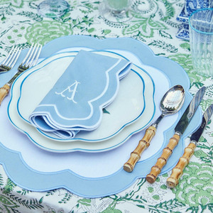 Serviette brodée 100% coton conception personnalisée durable vente en gros doux de haute qualité réutilisable restaurant de mariage écologique - Product Image 5