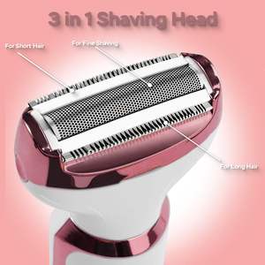 Afeitadora Eléctrica Portátil para Mujer, Resistente al Agua IPX7, Depilación Facial, Recortadora de Cejas y Bikini, Uso Corporal - Product Image 6