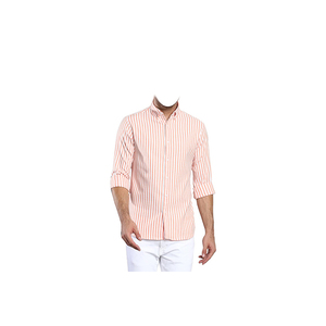 Men's Formal Safari Style 100% Cotton <b>Chambray</b> Slim Fit <b>Shirt</b> with Turn-down Collar & Full Sleeves Quick Dry & Eco-Friendly - Product Image 1