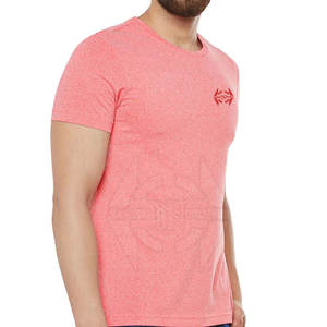 Camiseta de punto suave y cómoda para hombre, escote de estilo básico, manga corta de algodón 100%, transpirable, ecológico, hecho para el día a día - Product Image 3