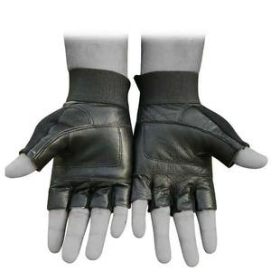 Guantes de gimnasio transpirables antideslizantes de medio dedo MOQ bajo Guantes de fitness de entrenamiento personalizables para levantamiento de pesas - Product Image 5