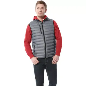 Chaleco ligero transpirable para hombre, chaqueta sin mangas con cremallera de invierno personalizada, chaleco acolchado cálido de talla grande, novedad de 2025 - Product Image 3
