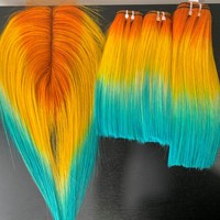 Großhandel 100% Virgin Human Hair Extensions Echtes Hauts chußhaar in allen Farben zum Weiter verkauf