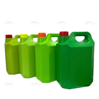 Bidon Rectangulaire 5 Litres Translucide Avec Doseur 30 Ml - Homologué ADR