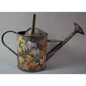 กระป๋องน้ำโลหะสำเร็จรูปทำด้วยมือแบบโบราณสำหรับพืชที่มีเสน่ห์ในการตกแต่งที่แข็งแรงและพวยเทได้ง่าย - Product Image 3